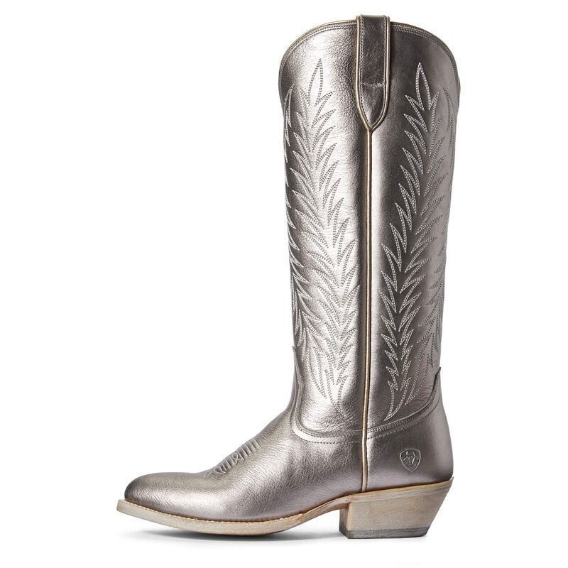 Ariat Western: Legacy Two Step Botas Western Mujer - Plateadas Metal (FWNGO0491)